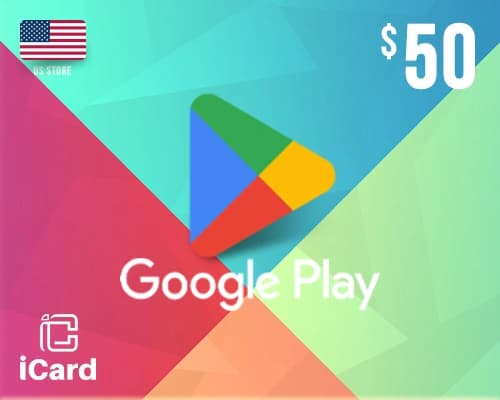 جوجل بلاي امريكي 50 دولار