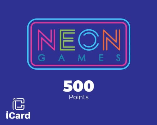نيون للألعاب 500 نقطة