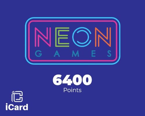 نيون للألعاب 6400 نقطة
