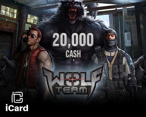 بطاقة ولف تيم الشرق الاوسط – 20000 كاش