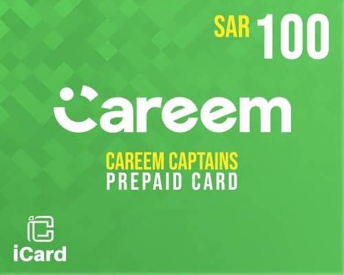 بطاقة شحن كريم للكابتن - 100 ريال
