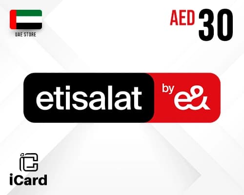 شحن اتصالات الامارات 30 درهم