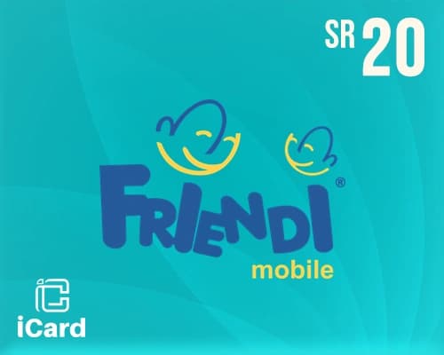 فرندي اكوا رصيد 20 ريال 