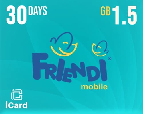 فرندي اكوا انترنت 1.5 جيجا - 30 يوم 
