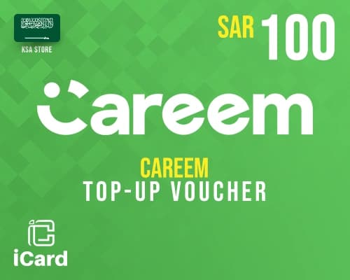 بطاقة شحن كريم للعملاء - 100 ريال