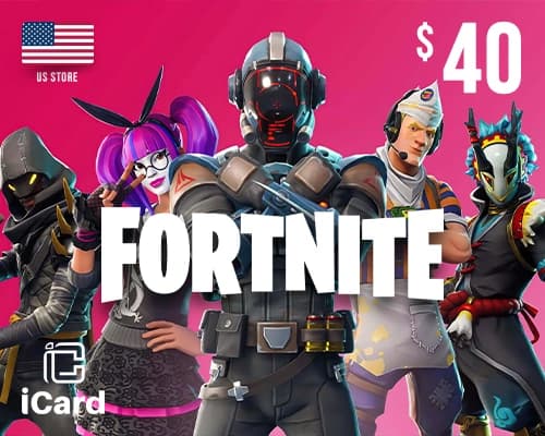 فورتنايت 40 دولار 5000 في باكس - (المتجر الأمريكى)