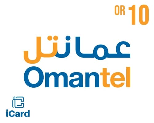 بطاقة عمانتل 10 ريال عماني