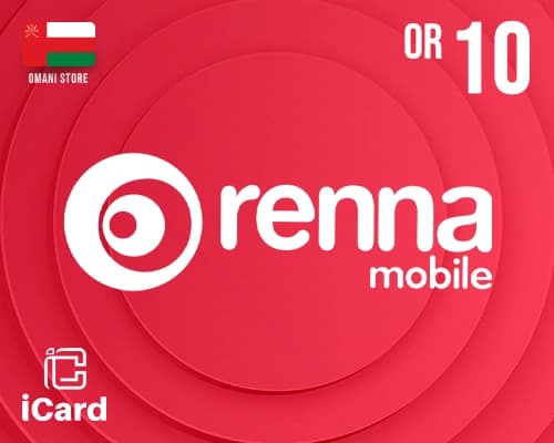 بطاقة رنه 10 ريال عماني