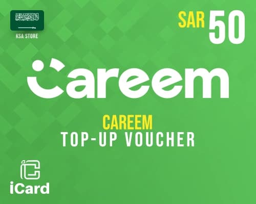 بطاقة شحن كريم للعملاء - 50 ريال