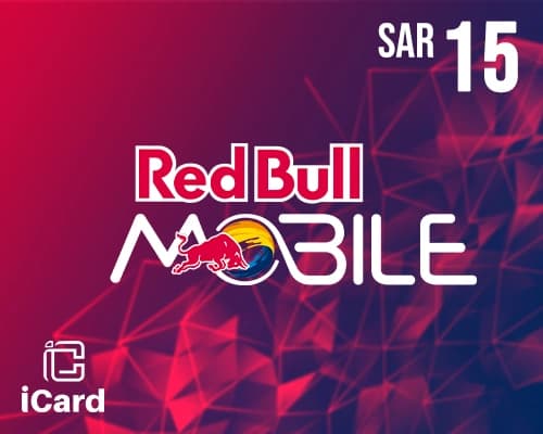 ريد بول بطاقة شحن  17.25 ريال 