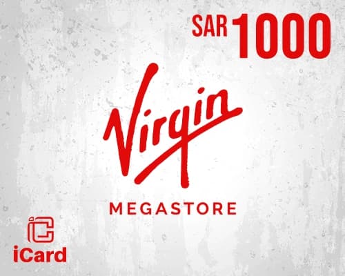 فيرجن ميجا ستور بطاقة هدايا 1000 ريال