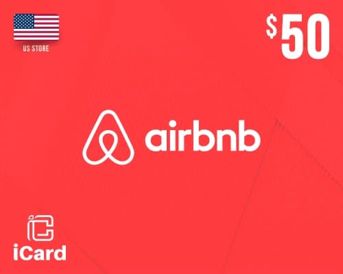 اير بي ان بي بطاقة هدايا 50 دولار (ستور امريكي)