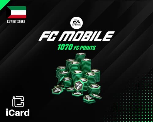 اي ايه اف سي موبايل 1070 نقطة متجر كويتي