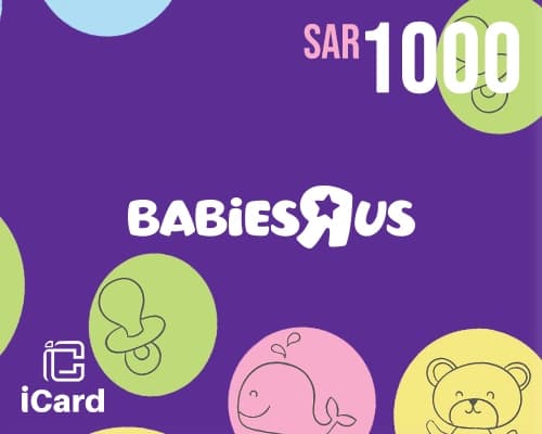 بيبيز ار اص بطاقة هدايا 1000 ريال 