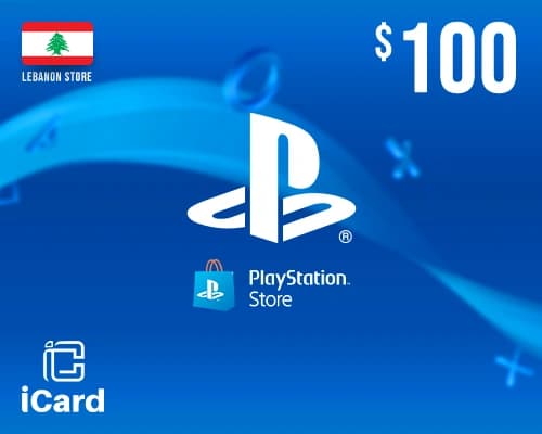 بطاقة بلايستيشن نتورك - بطاقة 100 دولار (المتجر اللبناني)