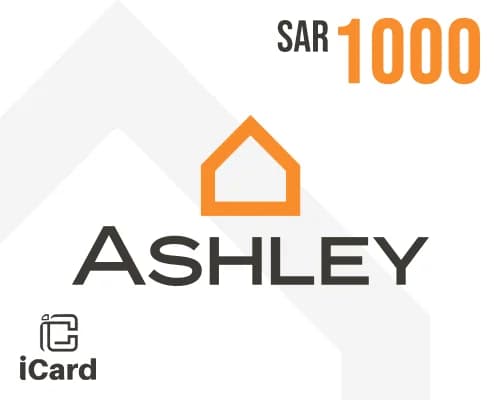 بطاقة اشلي هوم ستور 1000 ريال سعودي