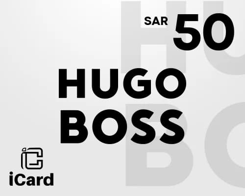 بطاقة هدايا هوجو بوس بقيمة 50 ريال